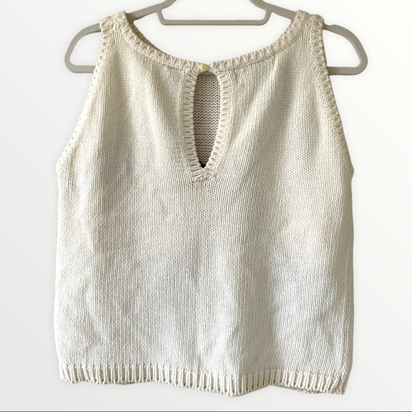 COPY - Jimmy Garcia Pink Abstract Art Sweater Vest L - Picture 2 of 4